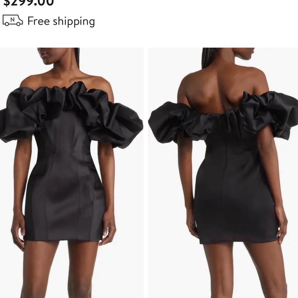 House of CB Selena puff dress.  From Nordstrom